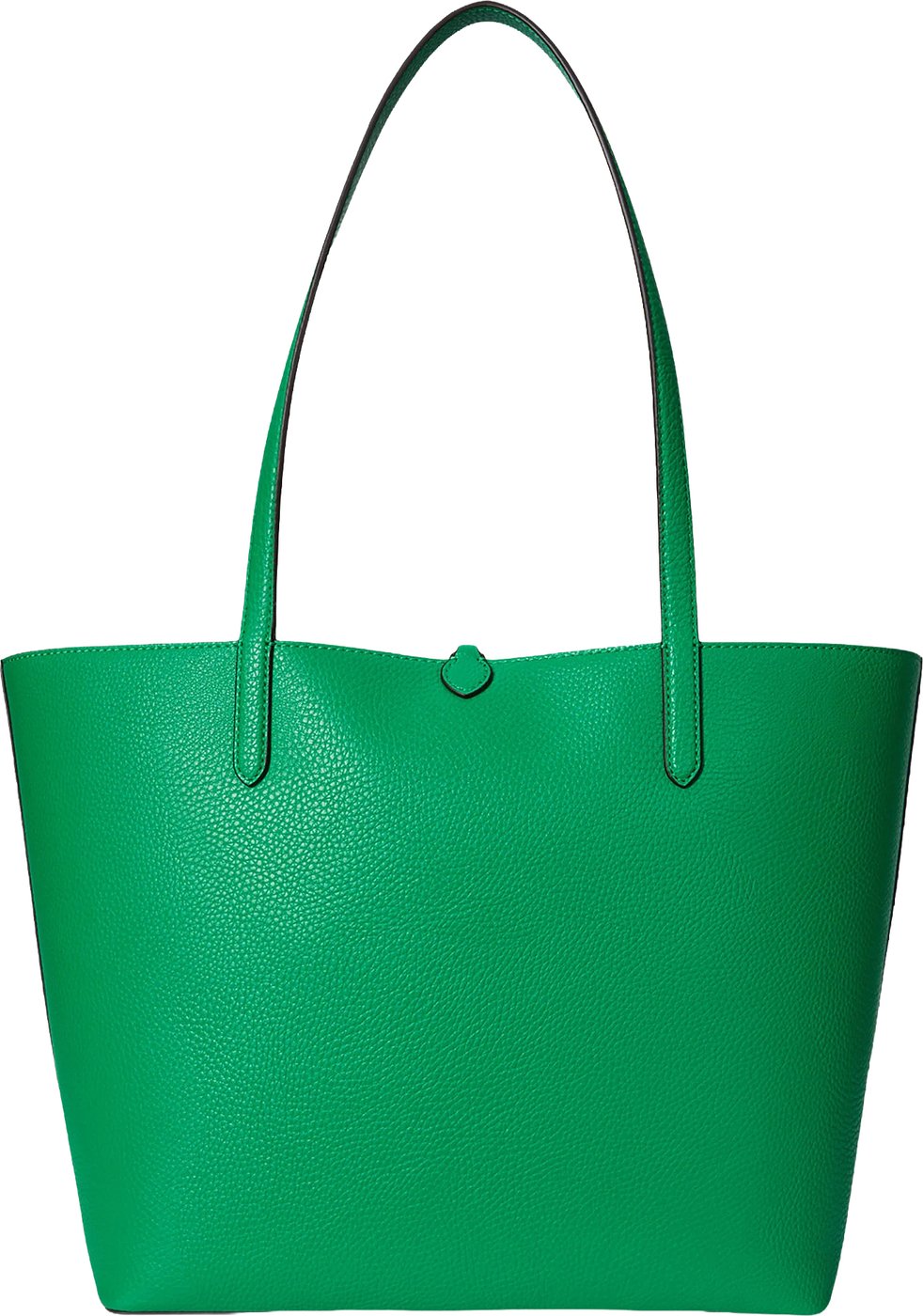 Green Reversible Polyurethane Tote Bag