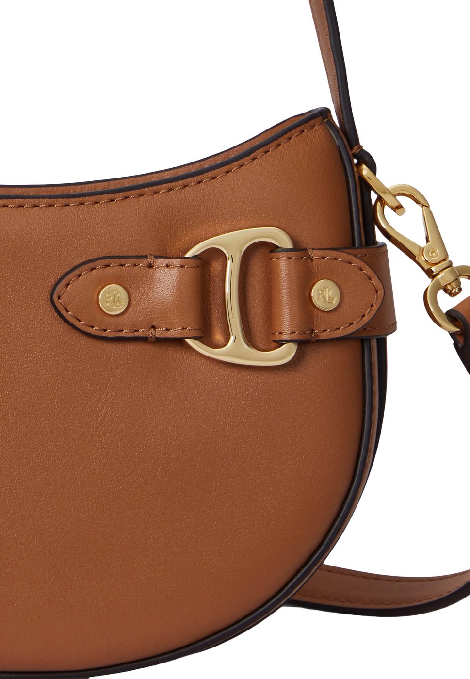Brown Rattan Small Crossbody Bag