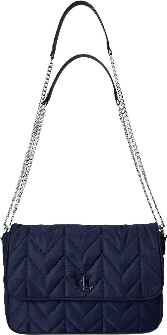 Navy Blue Stevie Recycled Shoulder Bag