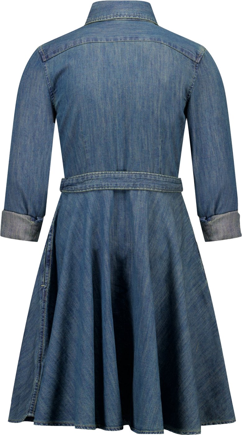 Ralph Lauren Kinder Meisjes Jurk In Jeans