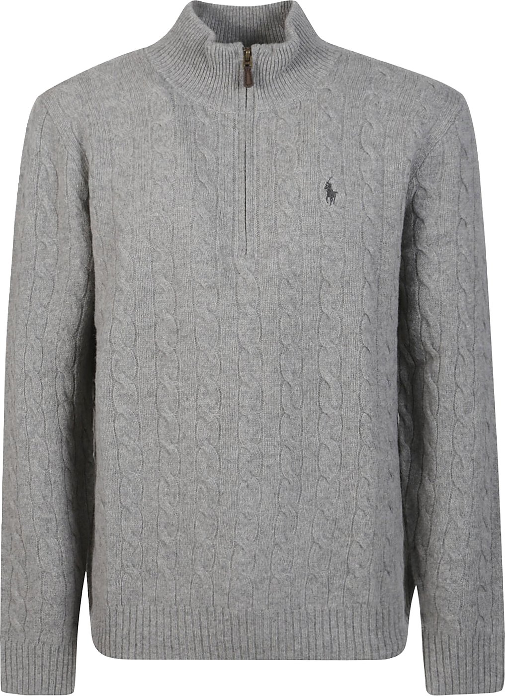 Half Zip Sweater Grey