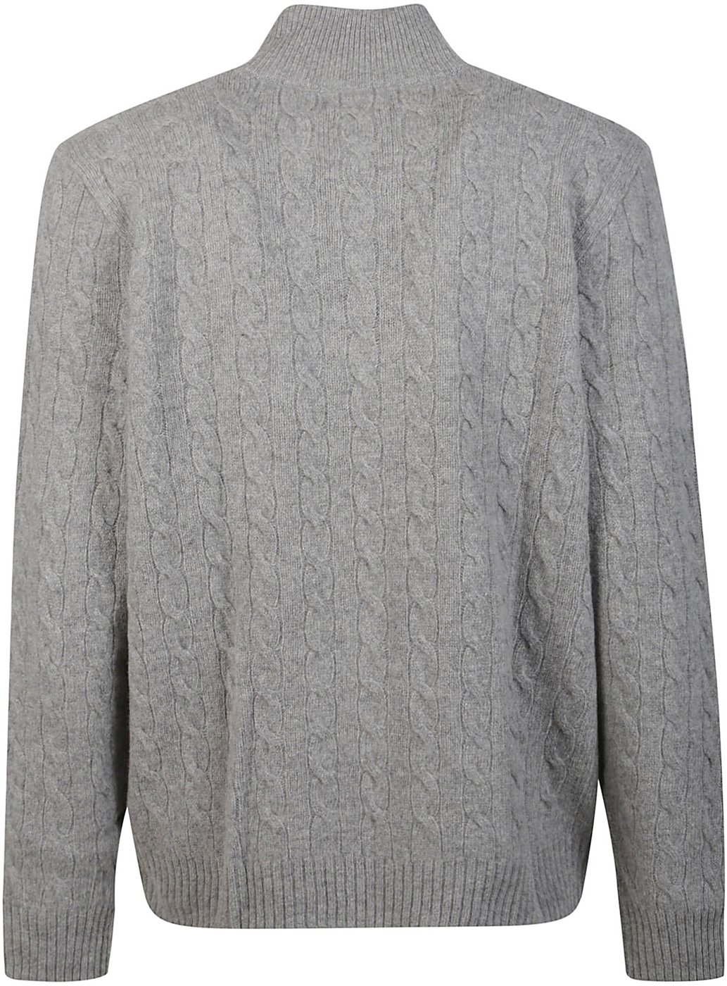 Half Zip Sweater Grey