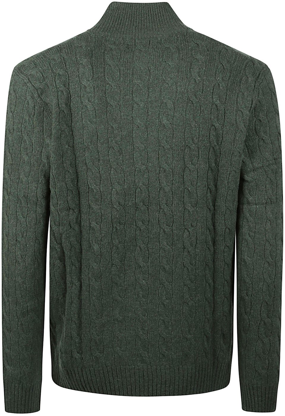 Half Zip Sweater Green