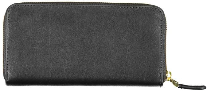 Ralph Lauren Black Leather Women Wallet