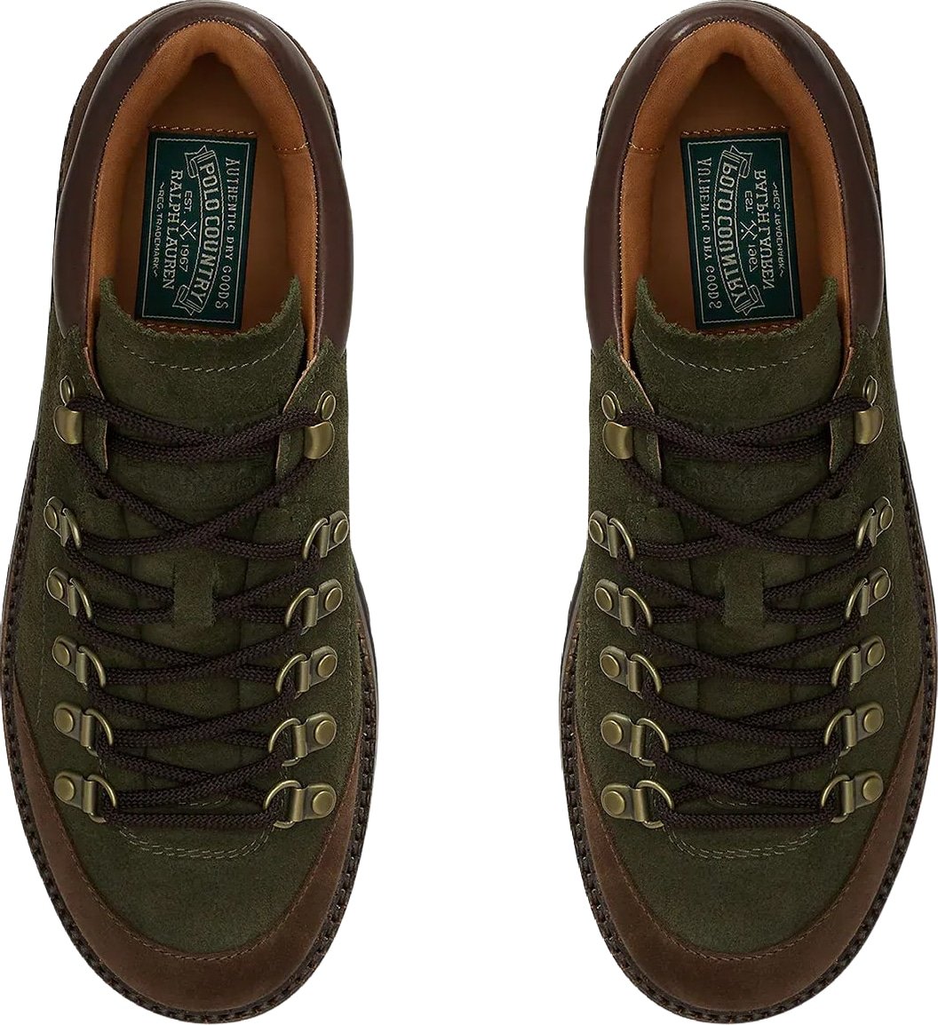 Boots Low Cut Alpine Dark Brown/Estate Olive
