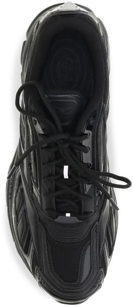 Reebok Black Polyethylene Athletic Sneakers