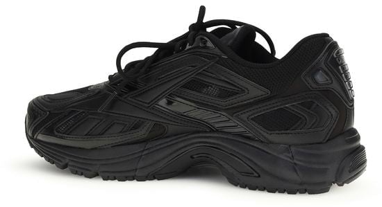 Reebok Black Polyethylene Athletic Sneakers