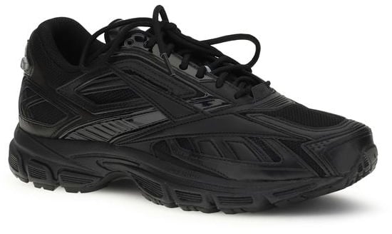 Reebok Black Polyethylene Athletic Sneakers