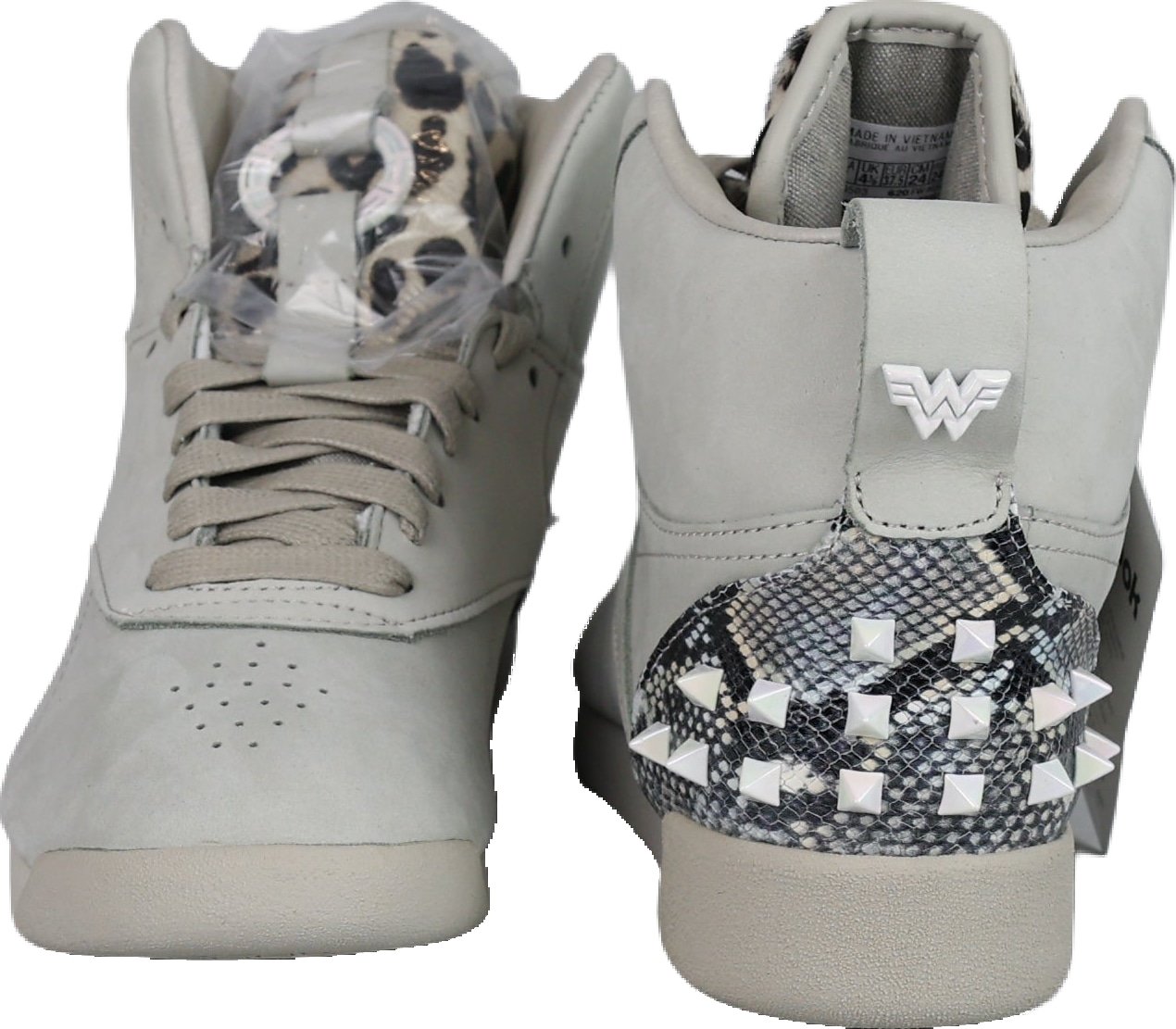 Reebok Freestyle Hi DC Wonder Woman 'Grey' (Dames) - Maat 37,5 (ARCHIEF)