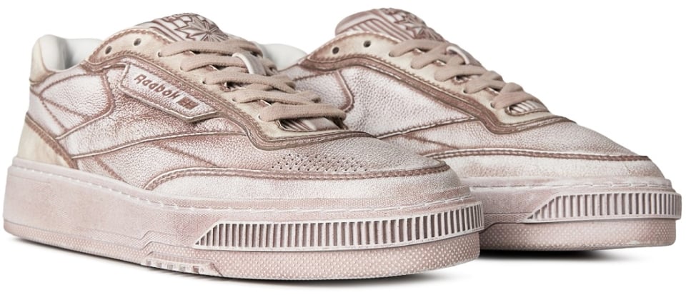 Club C Ltd Clay Overdyed Sneakers