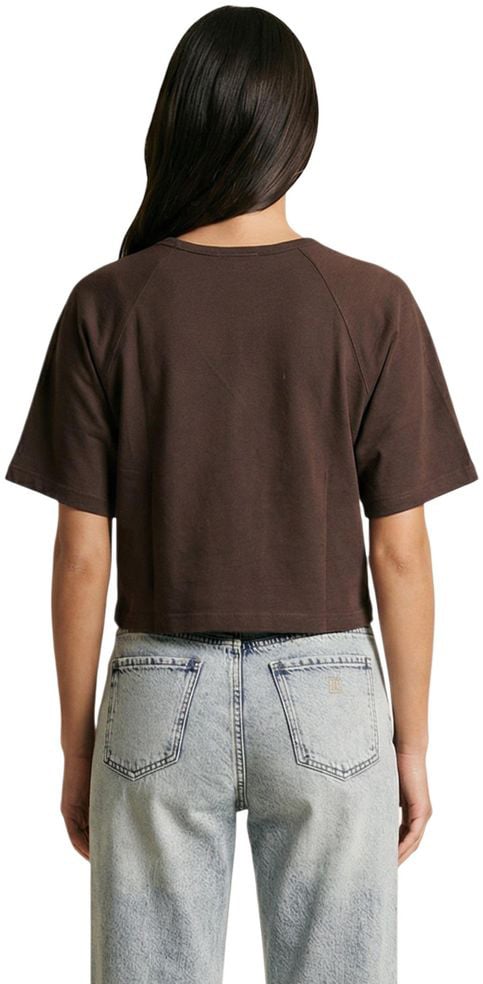 Replay Brown Cotton T-Shirt