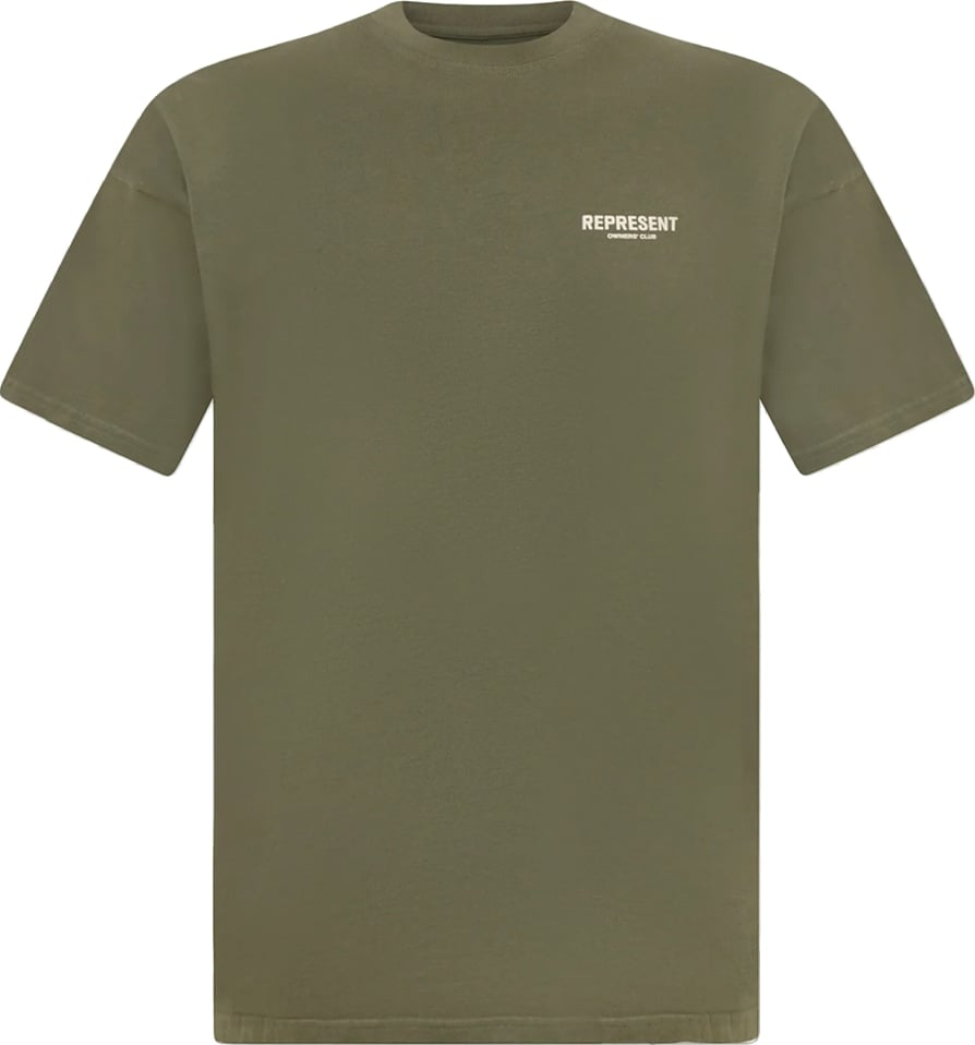 Represent Patron Of The Club Tee 'Olive' - Size M (ARCHIVE)