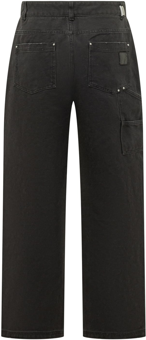 Worker Pant con Tasche Applicate