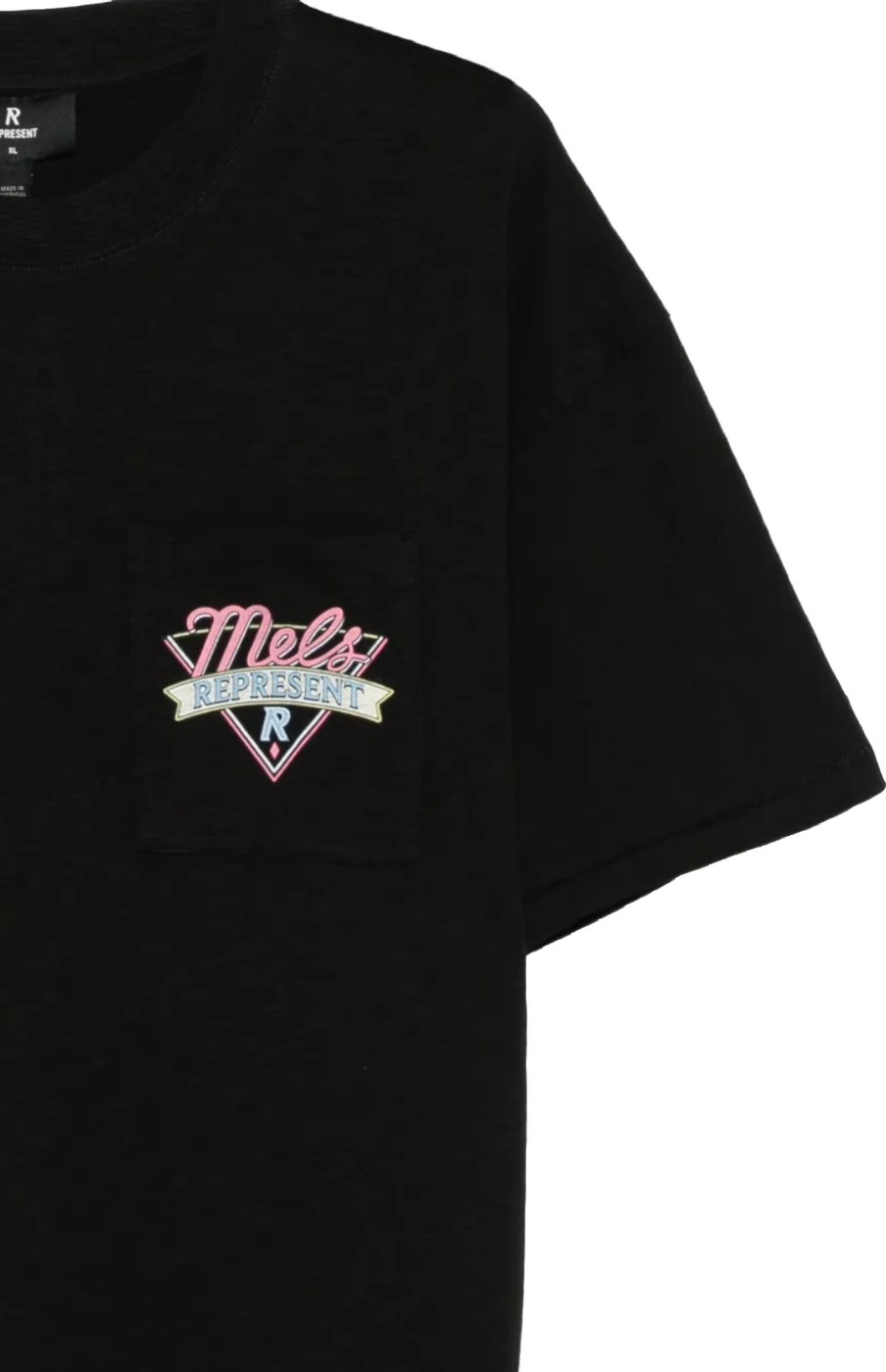 Represent Men's Mel's Diner Cotton T-Shirt Black