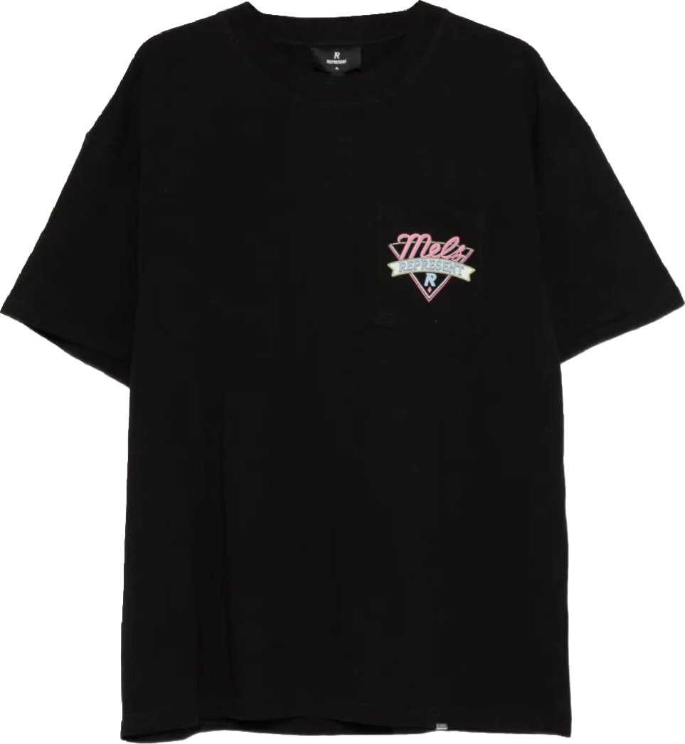 Represent Men's Mel's Diner Cotton T-Shirt Black
