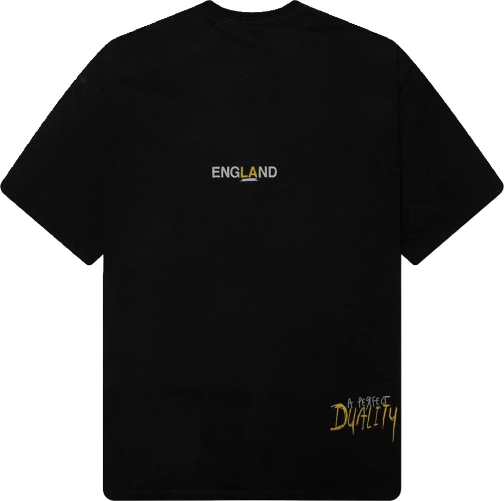 Represent Enemy Men's Cotton T-Shirt Black Yellow