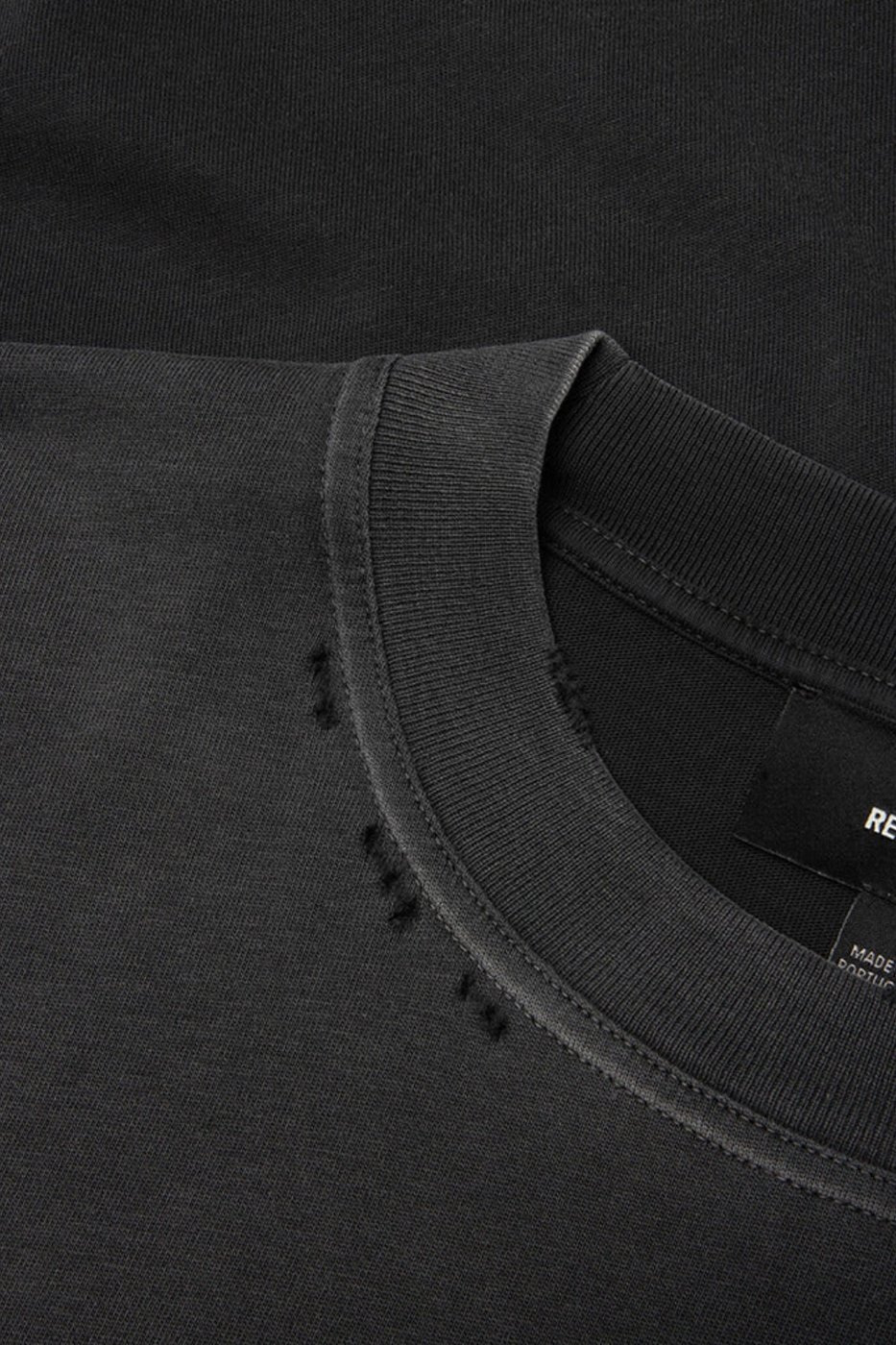 Represent Duality Forever Men's Cotton T-Shirt Washed Black