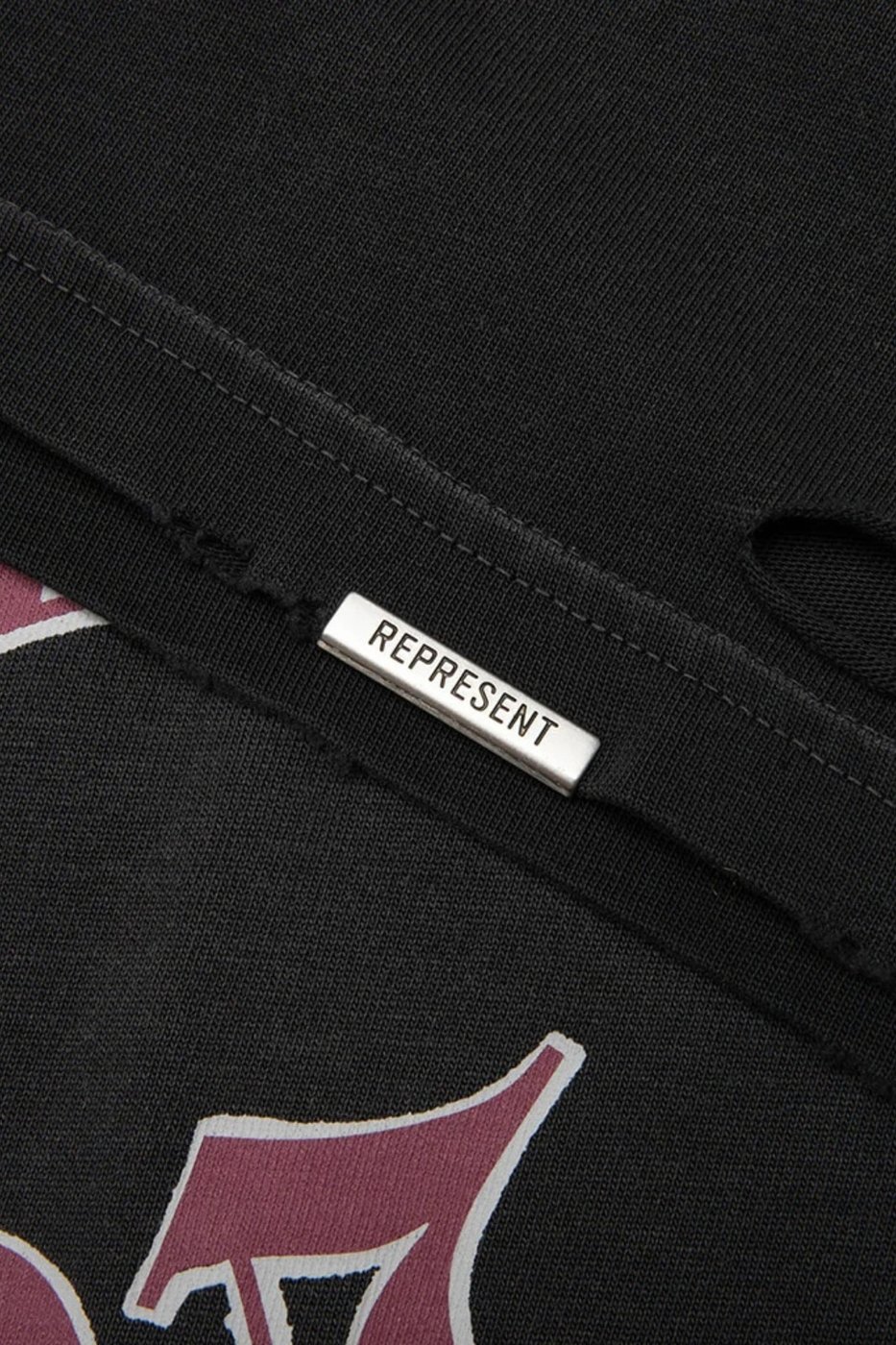 Represent Duality Forever Men's Cotton T-Shirt Washed Black