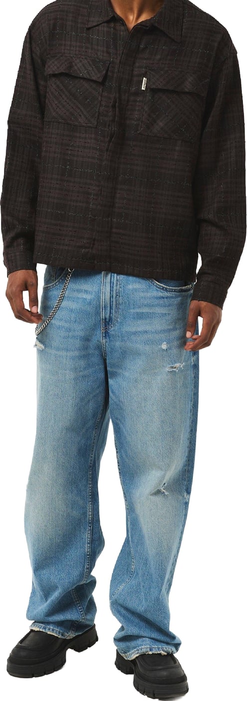 Rep Logo Flannel Overshirt