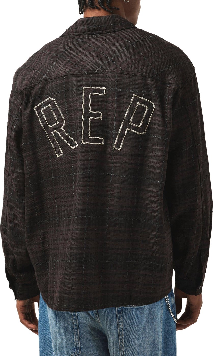 Rep Logo Flannel Overshirt
