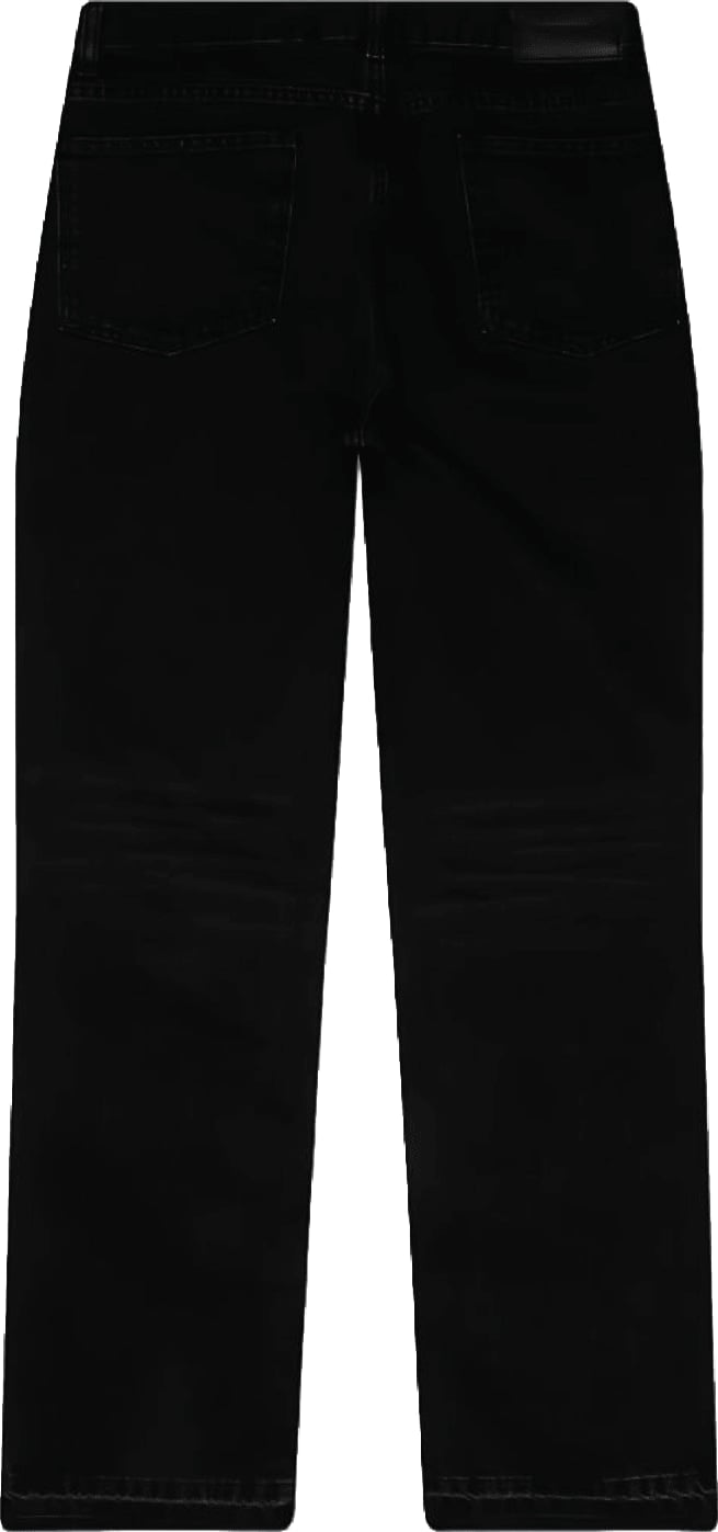 RIPPED HEATON DENIM STRAIGHT JEANS