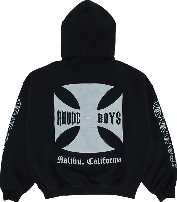 Rhude Boys Hoodie 'Vintage Black'