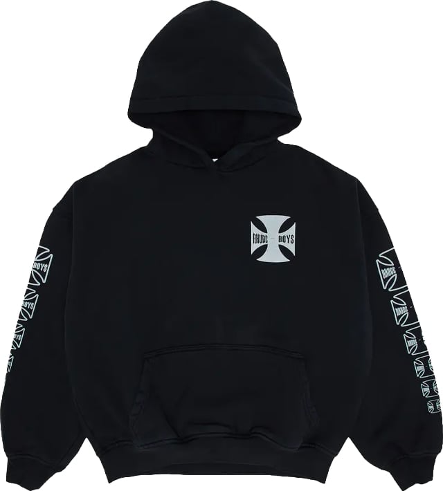 Rhude Boys Hoodie 'Vintage Black'