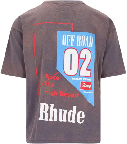 Rhude 'Off Road' T-shirt (Vintage Grijs)
