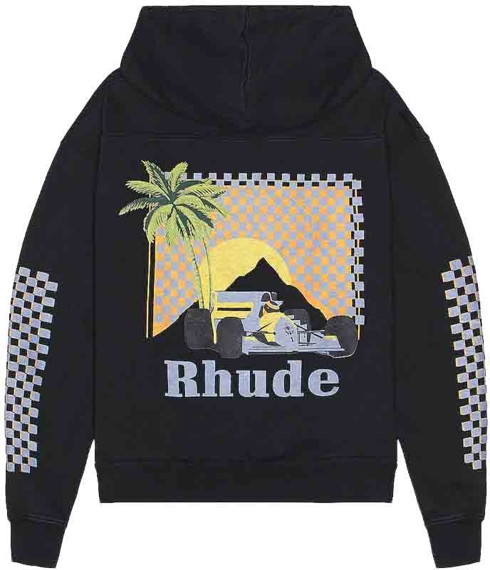 Rhude Moonlight Tropics Hoodie (Zwart)