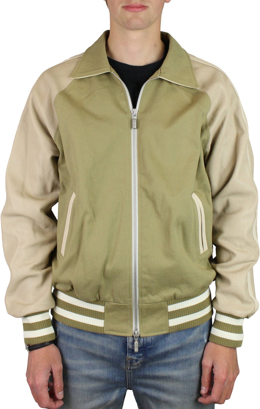 Rhude Twill 'Rhude Boys' bomberjack (Beige/groen)