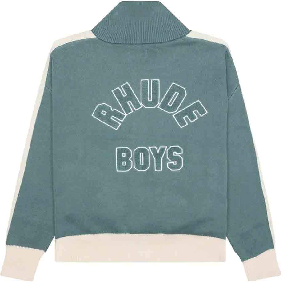 Rhude Zip-Up Trainingsjack (Blauw/wit)