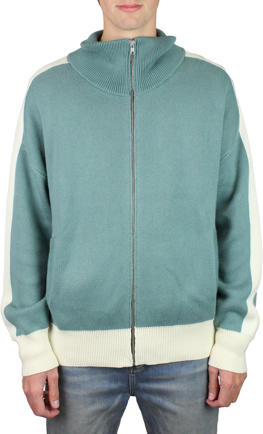 Rhude Zip-Up Trainingsjack (Blauw/wit)