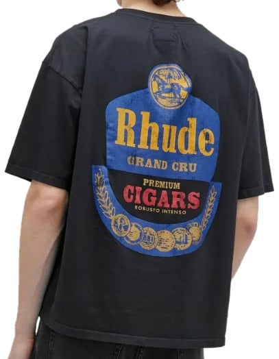 Rhude Grand Cru T-shirt 'Vintage Zwart'
