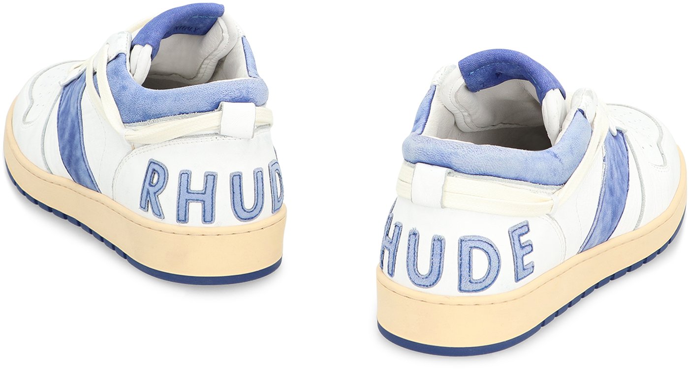 Rhecess leather low-top sneakers