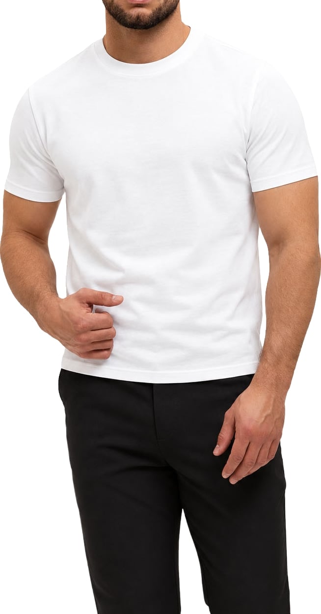 CLASSIC COTTON T-SHIRT WHITE