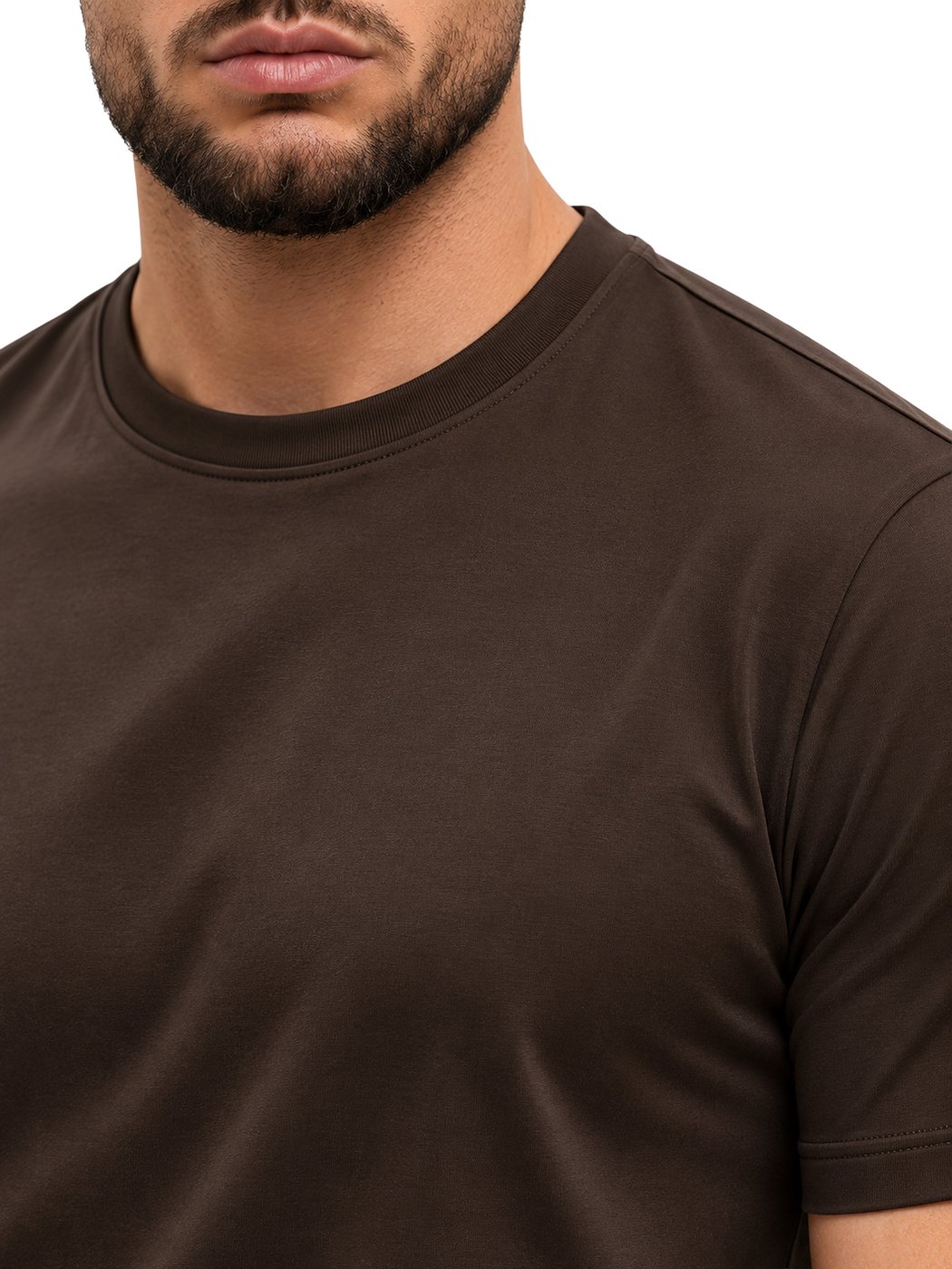 GLOSS ESSENTIAL SHIRT DEEP BROWN