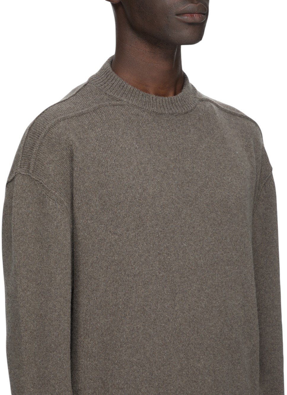 Pull cachemire oversized Tommy Lupetto Dust Rick Owens Homme RU02F4681 34