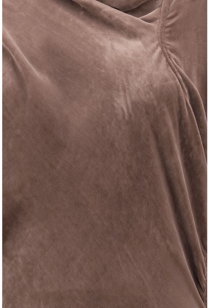 Rick Owens Brown Viscose Cocktail Dress