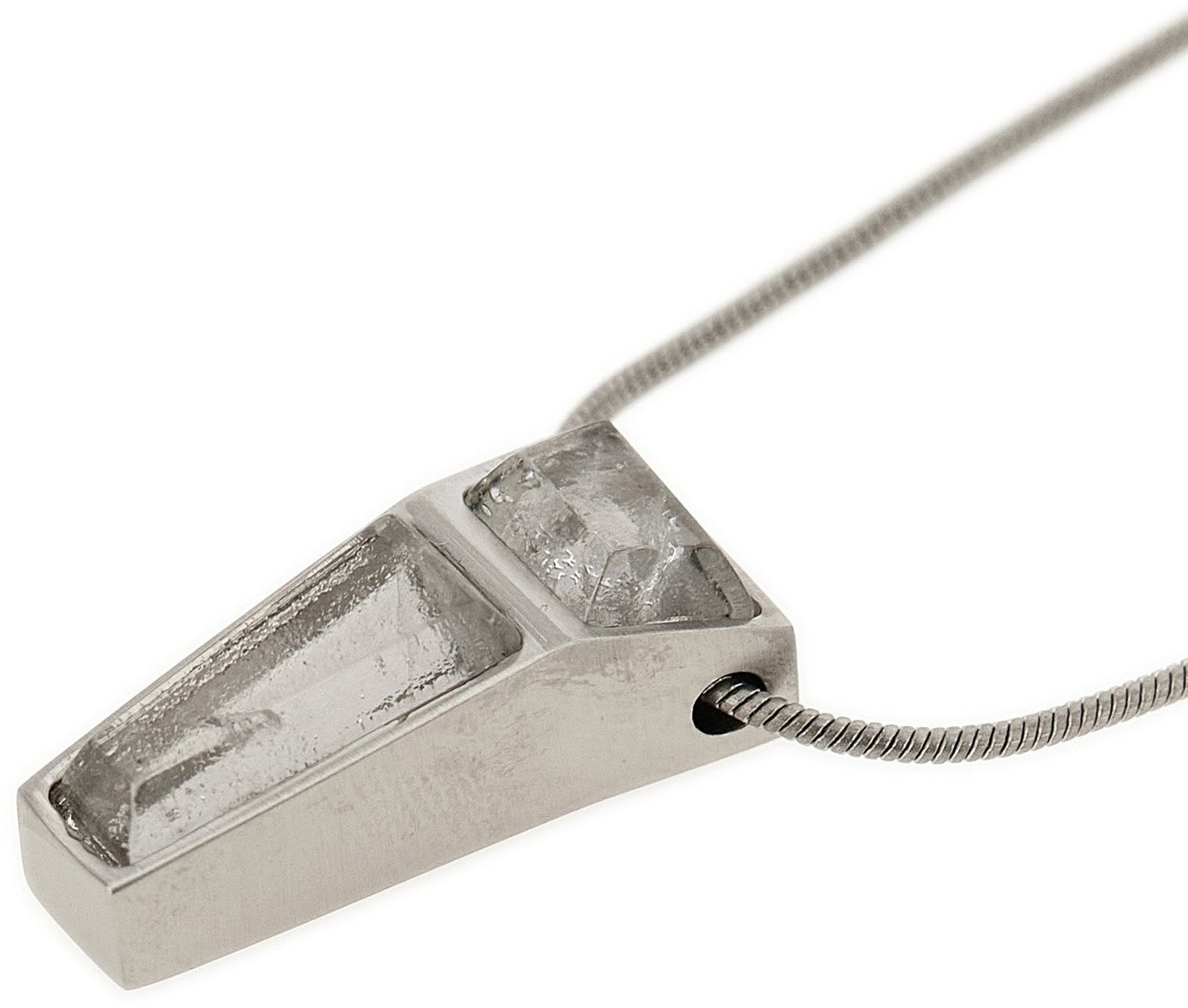 Rick Owens Silver Brass Necklace