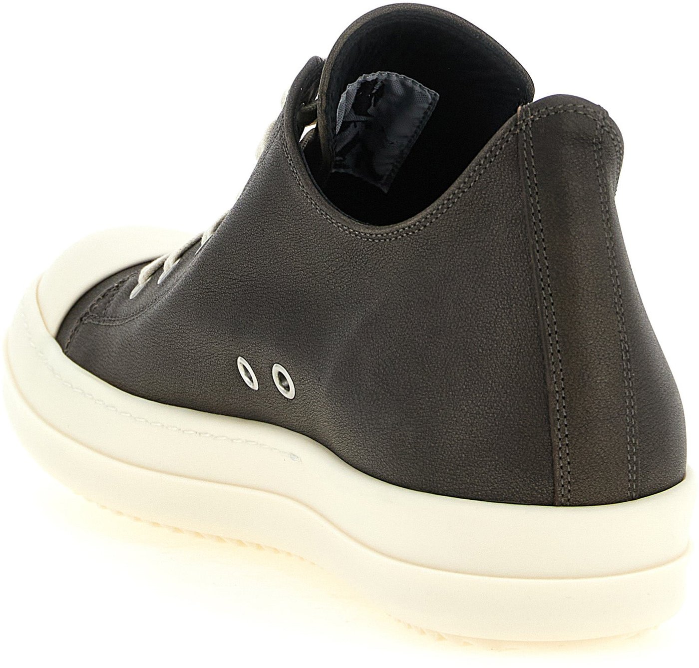 Brown Tower Low Leather Sneakers
