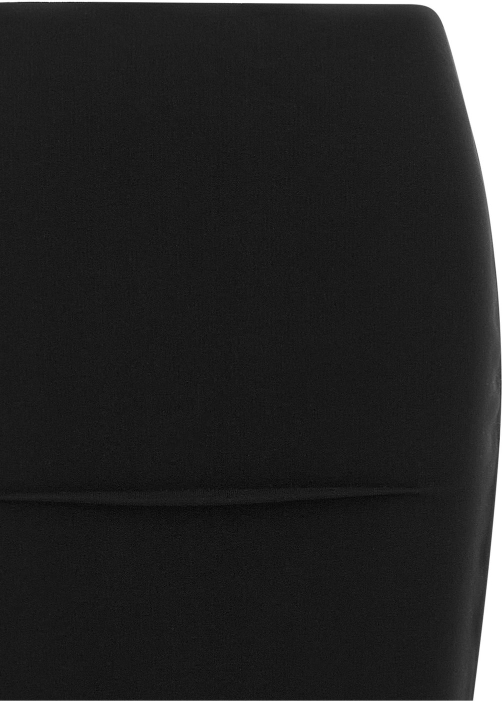 Rick Owens Black Viscose Mini Skirt