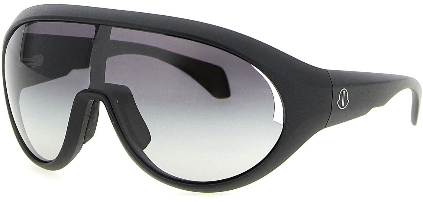 Rick Owens Black Nylon Sunglasses
