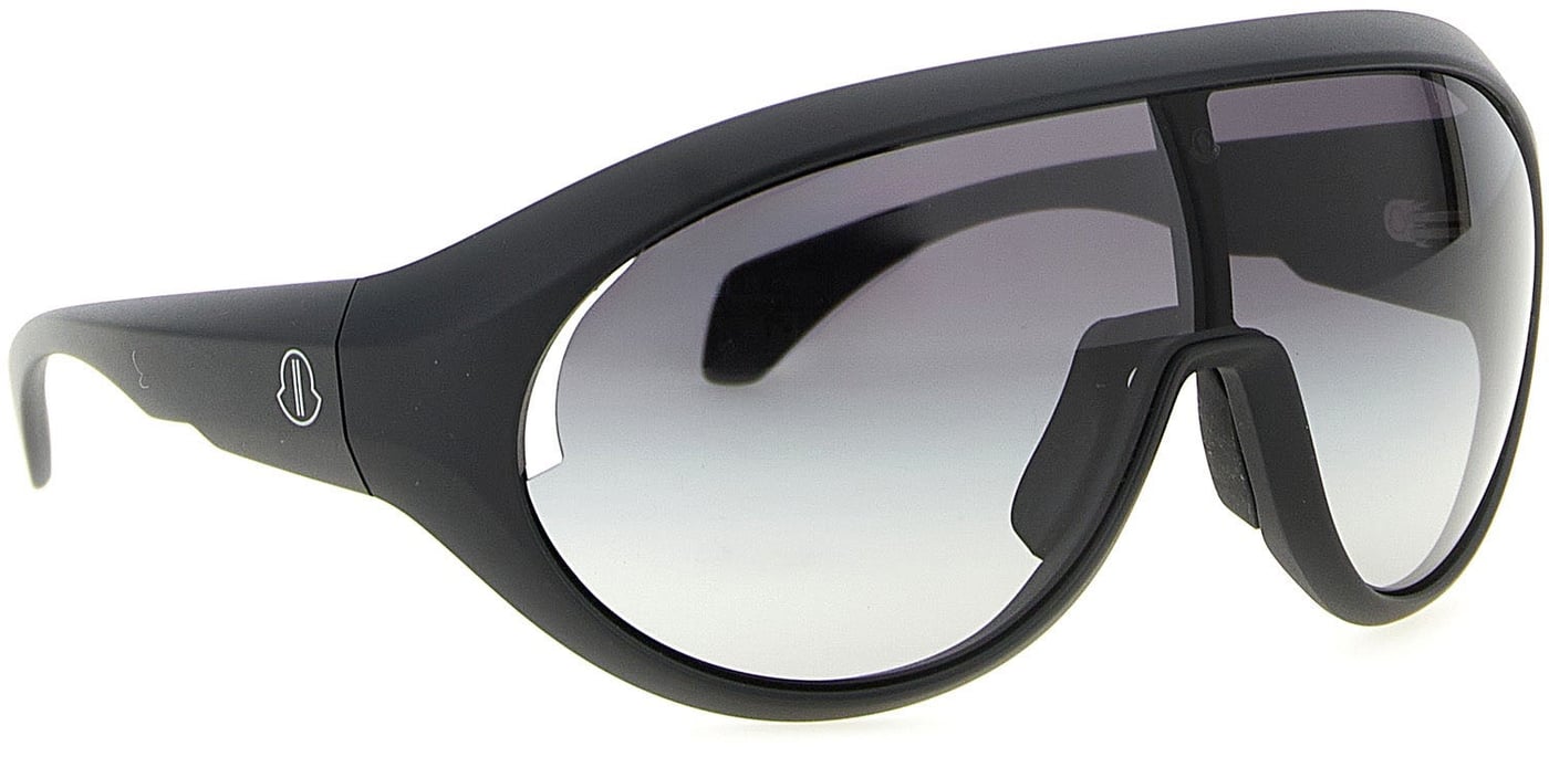 Rick Owens Black Nylon Sunglasses