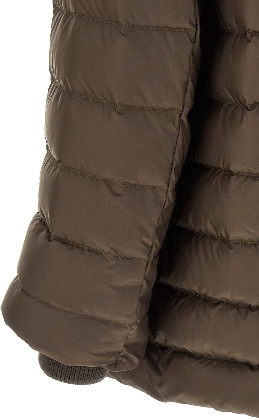 Rick Owens Brown Polyester Bomber