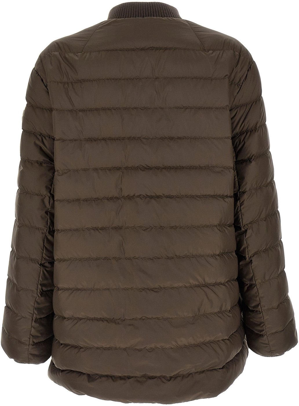 Rick Owens Brown Polyester Bomber