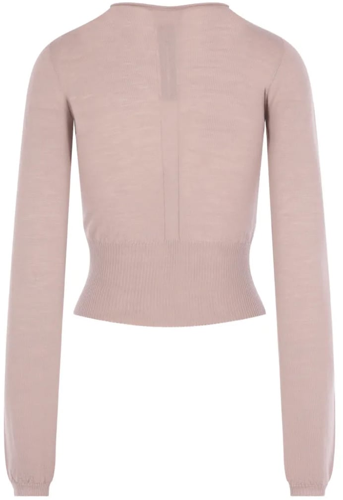 Maglia Cropped Pull Rose