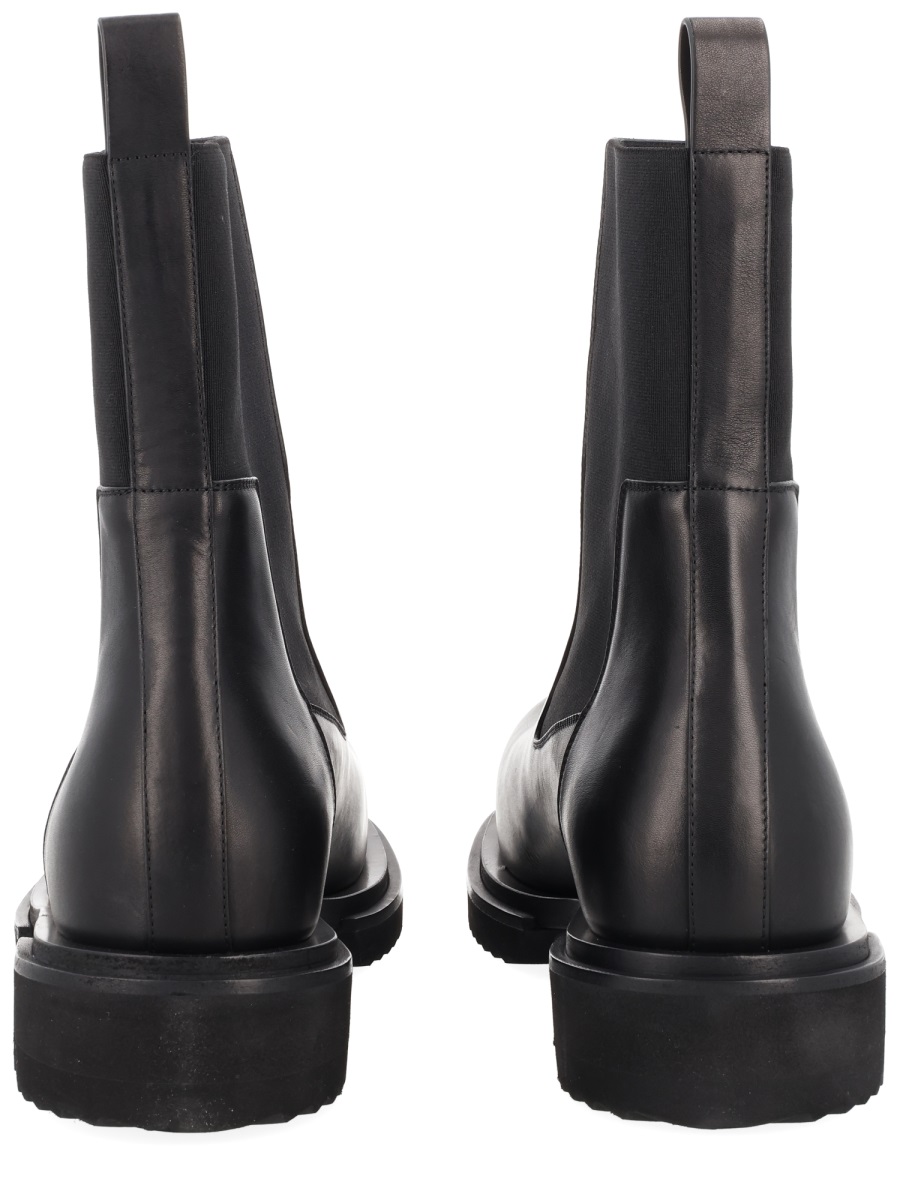 Black Beatle Gabe Ridged Sole Boots