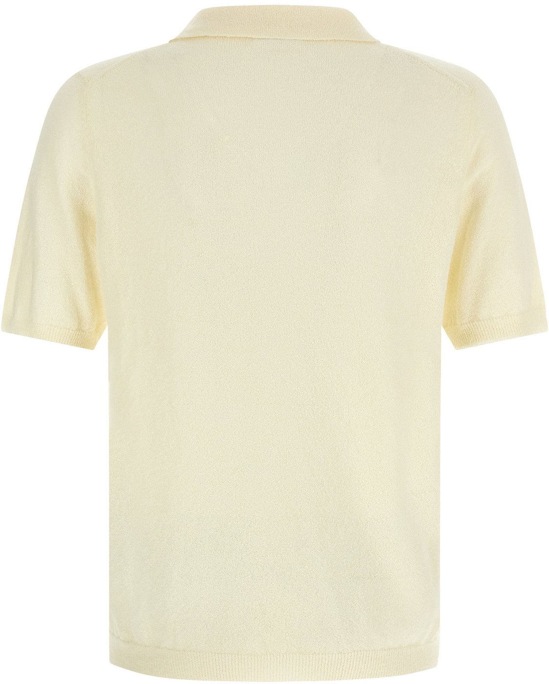 Roberto Collina Beige Cotton Polo Shirt