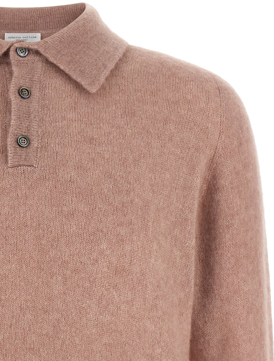 Roberto Collina Multicolor Cashmere Polo Shirt