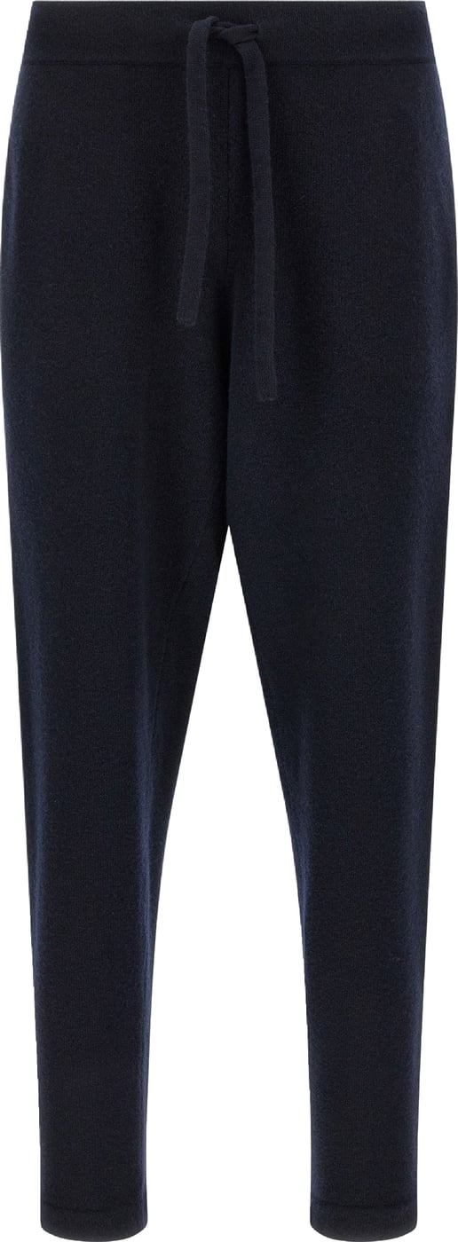 Roberto Collina Blue Merino Wool Joggers (Workout Pants)